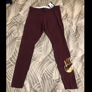 NWT Nike cotton leggings